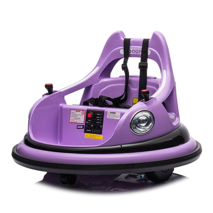 Coche giratorio 360° con mando para padres